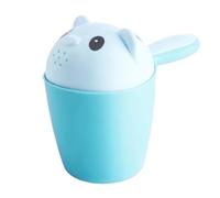 Rinser para el cabello, jarra de baño para lavandería de baño, champú de baño, enjuagador de baño con mango ergonómico, rociador de agua de baño, taza de vertido para niñas