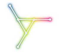 Rinteea Barras de Luz LED RGB de Pared Inteligentes con USB, 16 Millones de Colores, Regulables, Sincronización de Música, Decoración del Hogar, Bricolaje, Barras de Luz Blancas