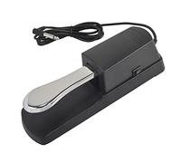 Rinteea Pedal amortiguador de sostenimiento, teclado de piano para piano eléctrico, teclado electrónico, pedal de piano electrónico