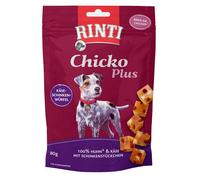 Rinti 80gx12 Chicko Plus Pollo & queso-jamon en cubos