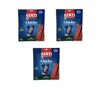 Rinti Chicko Maxi Salvaje | Paquete Triple | 3 x 250 g | Complemento alimenticio para Perros Adultos | Fácil de digerir y Bien tolerado | Tiras de Carne Salvaje tiernas | Sin Soja
