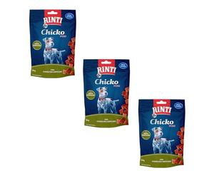 Rinti Chicko Mini Conejo | Paquete Triple | 3 x 60 g | Preparado con Carne Fresca de Conejo | Suavemente Secado al Aire | Resealable | Sin Soja ni harinas de Carne
