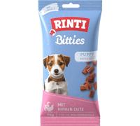 Rinti Extra Bitties Puppy Pollo y Pato, 8 Unidades (8 x 75 g)