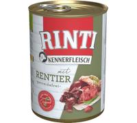 Rinti Kennerfleisch - Comida para Perros, Reno, 400 g, 24 Unidades (24 x 400 g)