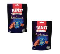 RINTI Singlefleisch Exclusive Snack Puro de Caballo | Paquete Doble | 2 x 50 g | Complemento alimenticio para Perros Adultos | Exclusivamente Caballo para Perros sensibles a Las alergias