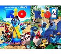 Rio 1-2 Collection DVD - Rio, Rio 2 DVD - Rio 2 Films DVD Set - Rio 1 & 2 ( 2 film collection ) DVD