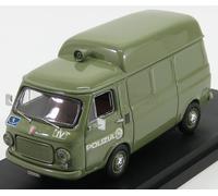 RIO 1/43 FURGONETA FIAT 238 FURGONETA POLICÍA 1972 VERDE MODELO ESTÁTICO DIECAST