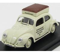 RIO 1/43 VOLKSWAGEN BEETLE AMBULANCIA BOMBEROS WOLFSBURG 1950 MODELO ESTÁTICO