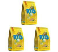 Rio Alimento para la Muda de Periquitos | 500 g | Alimento Completo para Periquitos en Muda | Especialmente Formulado para Las Necesidades Durante la Muda (Paquete de 3)