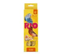 RIO Barritas para Todo Tipo de pájaros con Huevos y Conchas de ostra, 2x40 g
