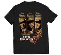 Rio Bravo Shirt The Dean Martin Show Johnny Russell Ray Price Kris KristoffersonBlackXL