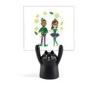 Rio Brazil Carnival Lovers - Soporte para notas, diseño de gato negro