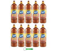 Rio Casamia Legno - Limpiador de madera (10 unidades, spray antiestático, 750 ml, incluye llavero Beni Culinari gratuito)