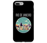 Río de Janeiro Brasil paisaje Art Deco Carcasa para iPhone 7 Plus/8 Plus