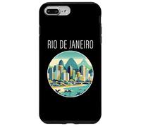 Río de Janeiro Brasil paisaje Art Deco Carcasa para iPhone 7 Plus/8 Plus