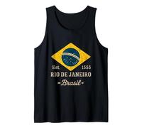 Rio de Janeiro Brasil Viaje Sudamérica Turismo Playa Cultura Camiseta sin Mangas