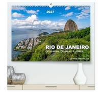 RIO DE JANEIRO Contrastes. Couleurs. Lumière. (Calendrier mural 2027 DIN A2 vertical) calendrier de bureau: Découvrez la beauté de Rio de Janeiro. Ce ... vibrantes et la lumière magique du Brésil.