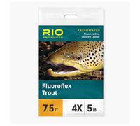 Rio Fishing Products Fluoroflex Fluorocarbon Trout Leader, 9ft - 3 Unidades, 9ft - 0X - 3 Pack