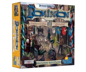 Rio Grande Games: Dominion Cornucopia & Guilds 2ª edición - Juego de Mesa de construcción de mazos de expansión, Time of The Harvest, a Partir de 14 años, 2-4 Jugadores, 30 Minutos