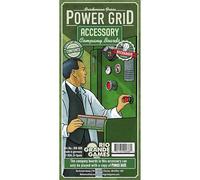 Rio Grande Games: Power Grid Company Boards - Paquete de expansión de accesorios de juego, 6 tableros de jugador, competencia de empresa de energía eléctrica, desarrollo económico