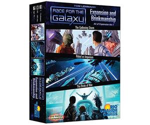 Rio Grande Games Race for The Galaxy: Expansion and Brinkmanship - The Combined 1st ARC, Compatible con Race for The Galaxy Segunda edición, a Partir de 14 años, 1-6 Jugadores,