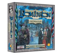 Rio Grande Games RGG532 Dominion Intrigue Second Edition | Juego estratégico medieval de construcción de mazos para 2-4 jugadores, incluye cartas actualizadas y reglas simplificadas