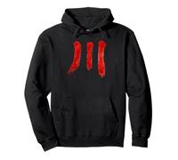 Río japonés Kanji Caligrafía Arte Minimal Naturaleza Diseño Sudadera con Capucha