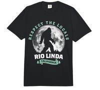 Rio Linda California Bigfoot Night Walk Retro Comfort Colors Adult Heavyweight T-Shirt