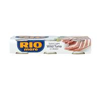 Rio Mare Atún en agua, lata de 2.8 onzas (paquete de 3), la elección número 1 de Italia para atún, color rosa distintivo, calidad premium y gran sabor