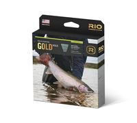 RIO Products Elite Gold Max - Sedal de pesca con mosca, máxima potencia y rendimiento sin esfuerzo, línea de mosca de fundición suave, WF4F, camuflaje