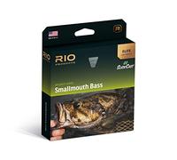 RIO Products Elite Smallmouth Bass Fly Line, sistema de medición tricolor, fácil fundición, revestimiento liso con baja elasticidad, WF8F