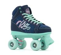 Rio Roller Lumina Childrens Patines, Juventud Unisex, Navy/Green (Multicolor), 32