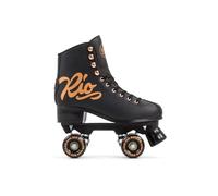Rio Roller - Quad Skates Adultos Unisex, Rosa (Rose Black) 39.5