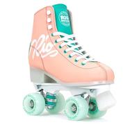 Rio Roller Script Childrens Patines, Juventud Unisex, Peach/Green (Multicolor), 35.5
