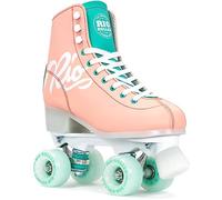 Rio Roller Script Childrens Patines Patinaje Infantil, Juventud Unisex, Multicolor (Peach/Green), 38