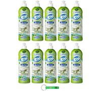 Rio Tutto Bagno - Limpiador para baño (10 unidades, aroma a menta natural, 750 ml, incluye llavero Beni Culinari gratuito)