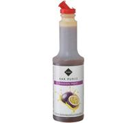 Rioba Bar Purée Mix - Siropes Coco, Fresa, Mango, y Fruta de la Pasión, Ideal para Cocteles y Postres, 1,3 kg (3 BOTELLAS 1,300 ML., FRUTA DE LA PASION)