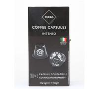 RIOBA Café en cápsulas VARIOS GUSTOS 10+1 (RIOBA Café en cápsulas intenso 10+1 unidades)