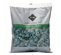 Rioba Caramelos Mentol-Eucalipto-Ideal para Hosteleria, Oficinas y Eventos, Bolsa Grande para Toda Ocasión, 1 kg (1 BOLSA 1 Kg., MENTOL EUCALIPTO)