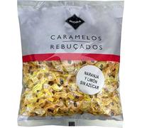 Rioba - Caramelos SIN AZÚCAR - Sabor Naranja y Limon - Bolsa de 1 Kilogramo