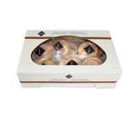RIOBA Ensaimadas 900 g - Brioche Tierno con Azúcar Glass, Ideal para Desayuno, Merienda o Cafetería, Formato Profesional - Caja de 18 unidades