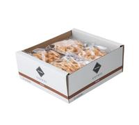 RIOBA Mini Gofres, 12 Unidades de 50 g, Deliciosos para Desayunos y Postres, Formato Profesional para Hostelería