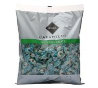 Rioba Surtido de Caramelos - Menta, Eucalipto, Regaliz y Frutas, Bolsa Grande para Toda Ocasión, 1 kg (1 BOLSA 1 Kg., MENTOL EUCALIPTO)