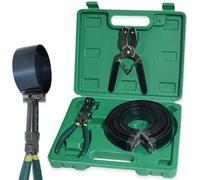 RIODEMBO Juego de Herramientas para Compresión de Aros de Pistón 62-145mm/2.44-5.71in con alicates de instalación de pistón y Alicates de compresor de anillo de pistón y 13 Bandas