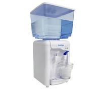 RIOFRIO, Dispensador de agua fría, depósito de 7 litros, 65W, Blanco, Plástico