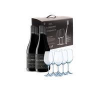 Rioja Pack Glorioso Selección Especial 2022 (x6) con Copas (x6)