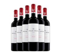 Rioja Vega Rioja Crianza 75 cl Vino tinto (Caja de 6 Botellas de 75 cl)