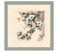 Riolis - 1573 Majestic Song Cross Stitch Kit, algodón, Multi de Color, 40 x 0, 1 cm