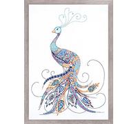 Riolis - 1587 Bird of Luck Embroi Embroidery Kit, algodón, Multi de Color, 21 x 30 x 0, 1 cm