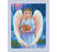 RIOLIS Counted Cross Stitch Kit 9.50"X11" -My Sweet Angel (14 Count)